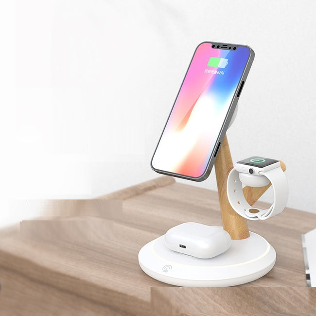 Magnetic Wireless Charger 4 In 1 Stand For Phone Wireless Charging Station For Apple Watch Main Image