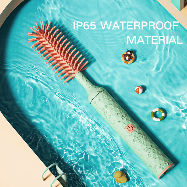 Electric Silicone Bottle Brush 360 Degree Rotating Baby Pacifier Cup Pacifier Cleaning Brush Set With Lithium Battery Main Image