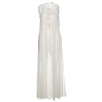 New Women's Sexy Halter Lace Stitching Dress