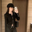 Long Sleeve All-matching Slim-fit Knitted Cardigan