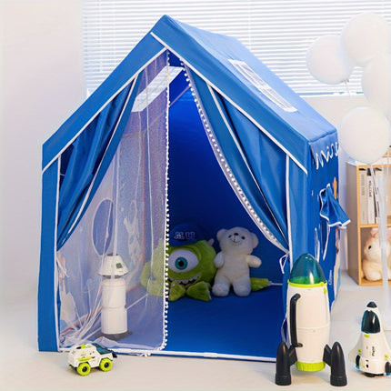 Space Foldable Tent Playhouse For Boys Indoor Outdoor