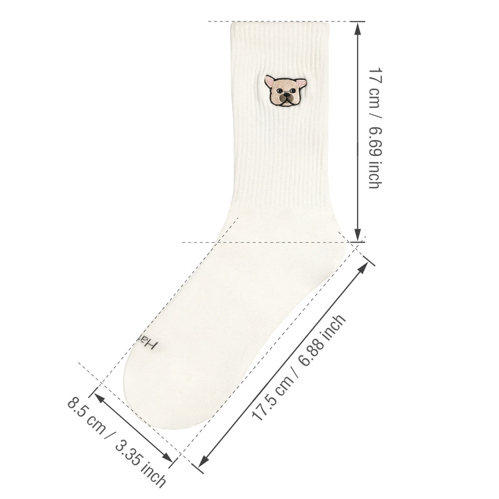 Socks Tube Socks Student White Stockings Four Seasons