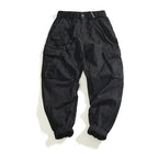 Men's Multi-pocket Stretch Worn Looking Washed-out Loose Cargo Casual Pants
