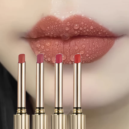 4 Piece Gift Box Matte Lipstick Set Waterproof Velvet Matte