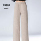 Fashionable All-matching High Waist Drooping Casual Straight Pants