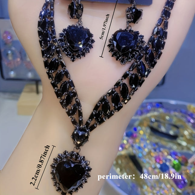 Womens Necklace 2024 New Model Ocean Heart Non Fade Jewelry