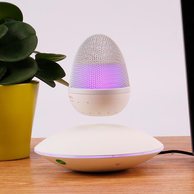 Newest Levitating Floating Speaker Portable Magnetic suspension wireless speaker Hover Image