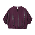 Balloon Top With Belt Slacks Suit