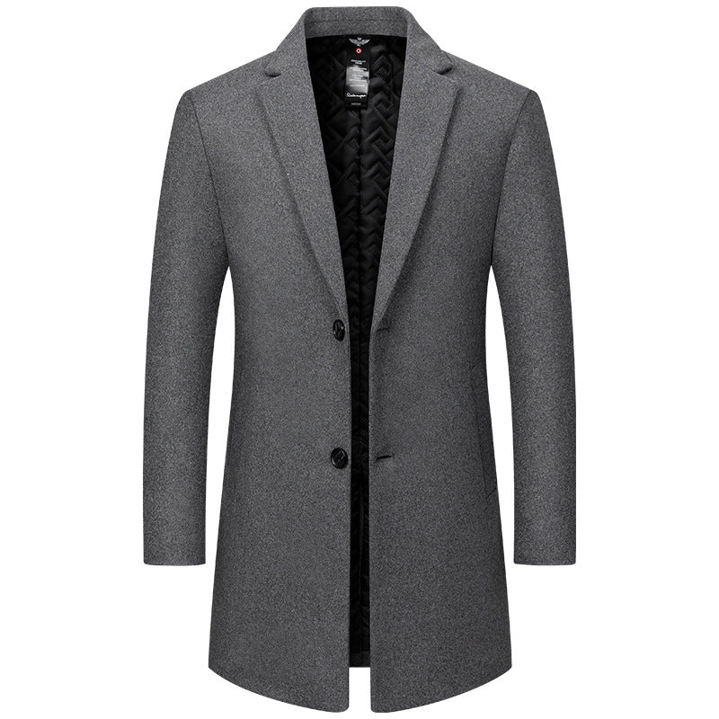 Autumn And Winter New Men's Woolen Coat
