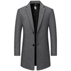 Autumn And Winter New Men's Woolen Coat