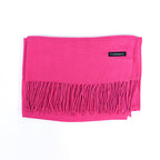 Women's Solid Color Scarf Tassel Scarf