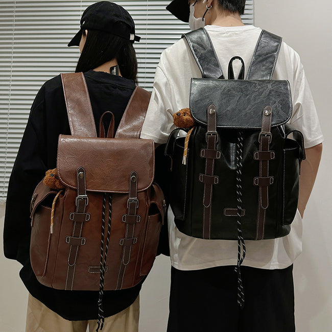 Fashion Casual Large Capacity Retro Trendy Outdoor Men's Travel Backpack Main Image