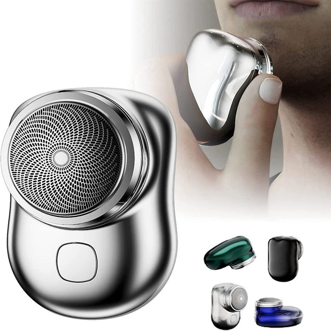 Mini Portable Face Cordless Shavers Rechargeable USB Electric Shaver Wet & Dry Painless Small Size Machine Shaving For Men Hover Image
