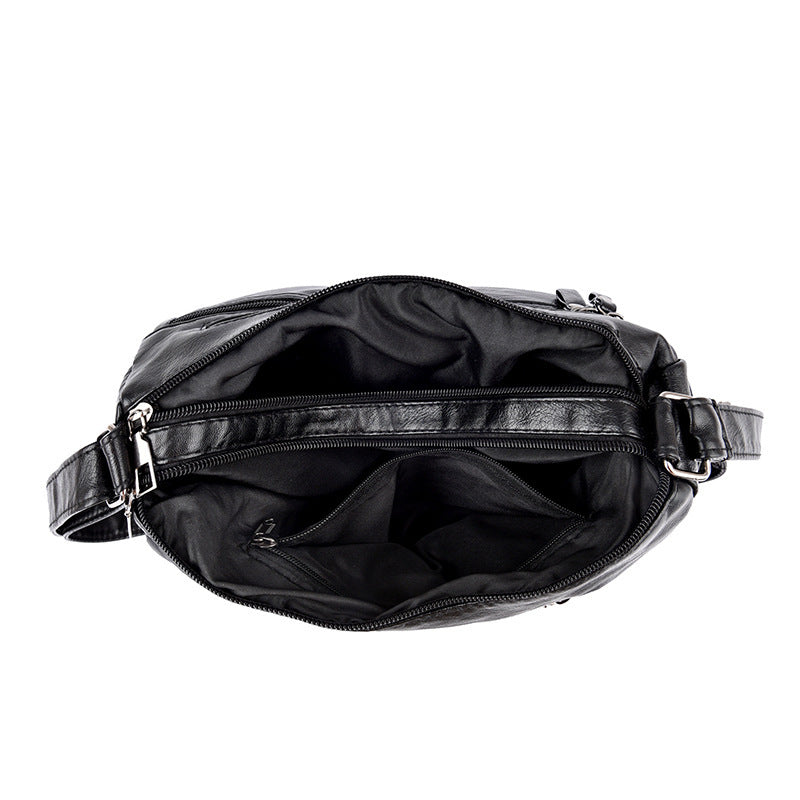 Retro Middle-aged And Elderly Mother Bag More Than Versatile Large Capacity Compartment