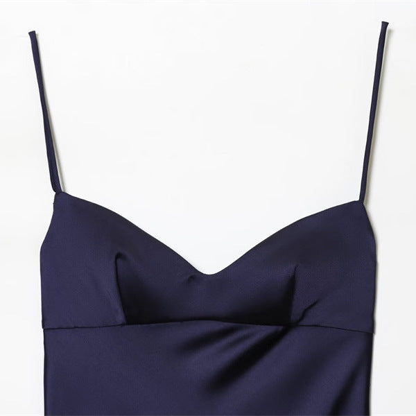 Women's Fashionable Casual Lace Asymmetric Dress