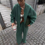 Autumn And Winter Thermal Zipper Long Sleeve Stand Collar Sweater Women