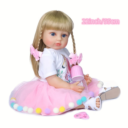 Icradle 22 Inch Princess Doll Bathable Vinyl Accessories