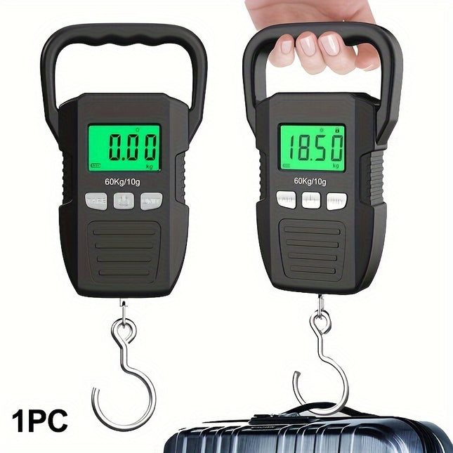 Heavy Duty Hanging Digital Scale 132lb 60kg ABS Backlit