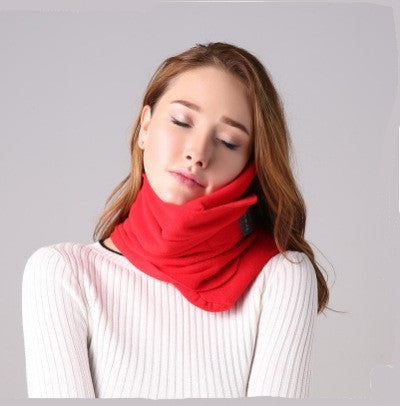 Support Collar U-shaped Pillow Custom Neck Scarf Travel  Pillow Hover Image