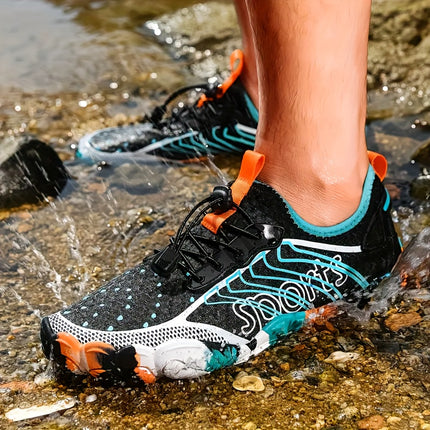 Quick Dry Water Shoes Breathable Mesh Upper Rubber Sole