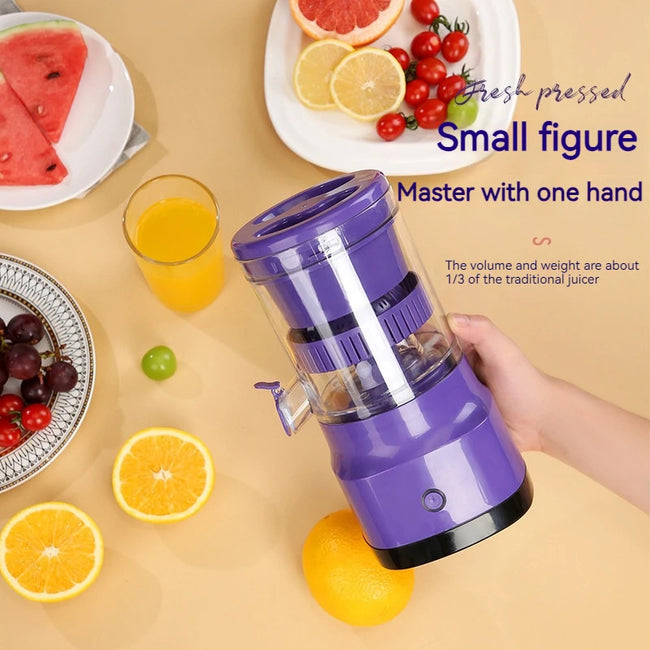 Electric Orange Juicer Lemon Juicer Squeezer Usb Rechargeable Citrus Juicer Machines Usb Rechargeable Portable Blender Kitchen Gadgets Main Image