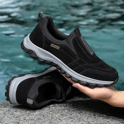 Mens Slip On Shoes Slip Resistant Sole Cushioned EVA Insole