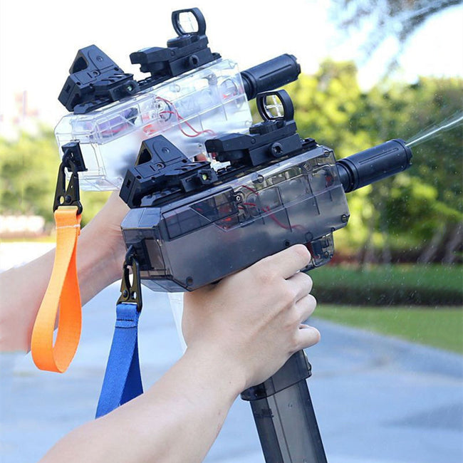 Uzi Electric Burst Water Gun Children's Powerful Water Gun Toy Fully Automatic Range Long Spray Outdoor Toy Water Gun Hover Image