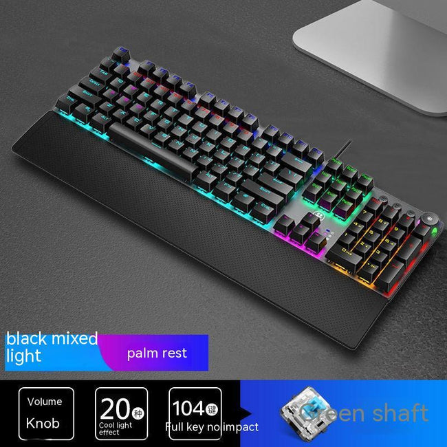 Rainforest Tarantula Mechanical Film Gaming Keyboard Hover Image