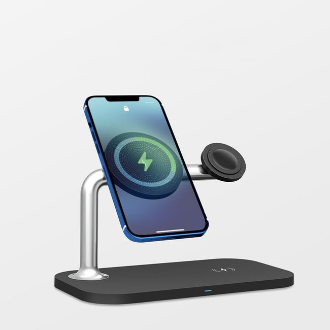 Magnetic 3-in-1 Wireless Charger Main Image