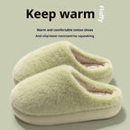 Non-slip Couple Winter Insulated Cotton-padded Shoes Men