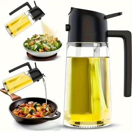 Tomato Fried Egg Oil Spray Bottle Pour Spout Non Drip Mist