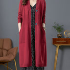 Burgundy / Asian One-size