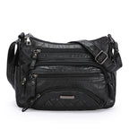 New Fashion Soft Leather Trendy Casual One-shoulder Crossbody