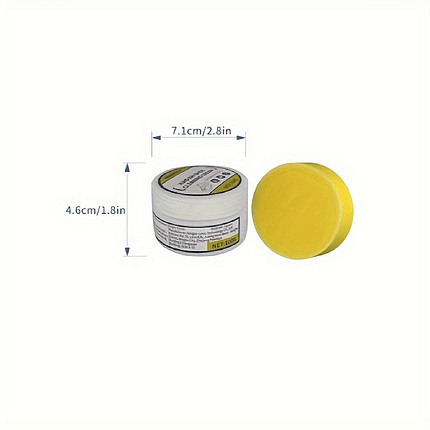 100G No Water Shoe Cleaning Paste For White Leather