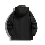 Warm Hooded Outdoor Jacket Coat Jacket For Work Printed Label High Sense Coat Jacket