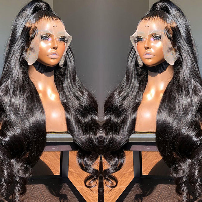 360 Full Lace Frontal Body Wave Human Hair Wigs Hover Image