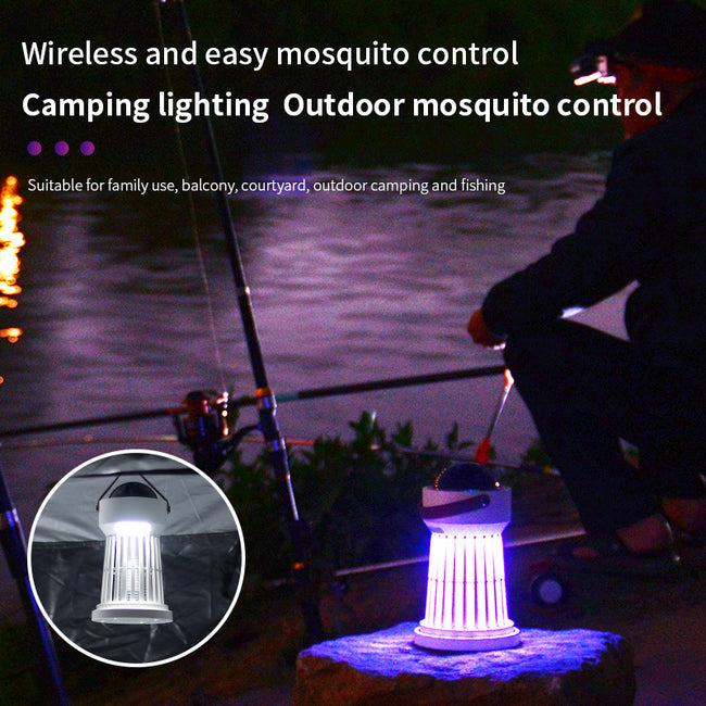 2 In 1 Electric Mosquito Killer Lamp Star Ceiling Projection Kill Mosquitoes For Outdoor And Indoor Main Image