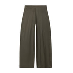 Women's Belt Coat Pleated Trousers