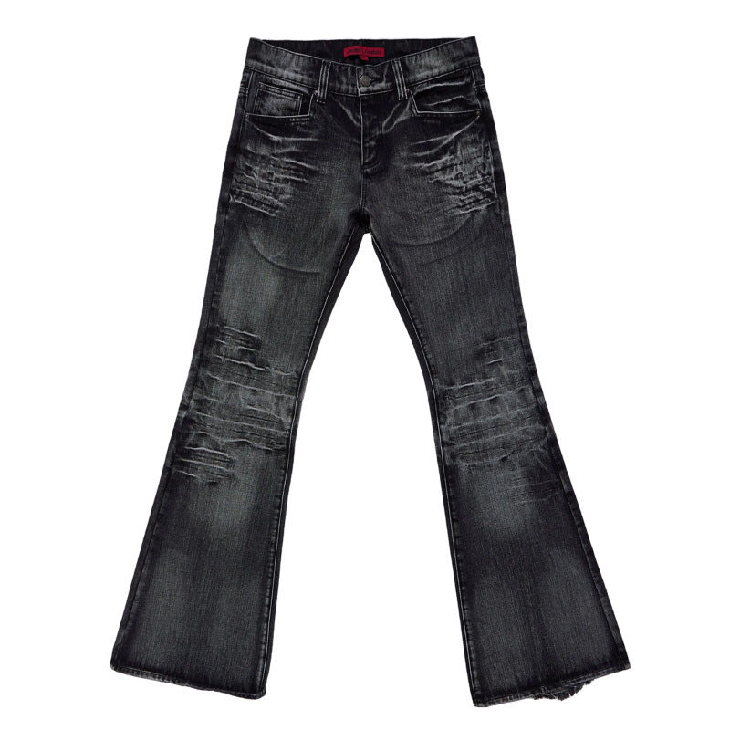 New Slightly Flared Vintage Jeans For Men