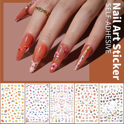 Complete Nail Art Kit With Brushes Dotting Pens Rhinestones