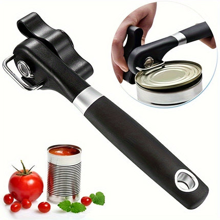 Stainless Steel Multi Functional Can Opener Easy Side Open