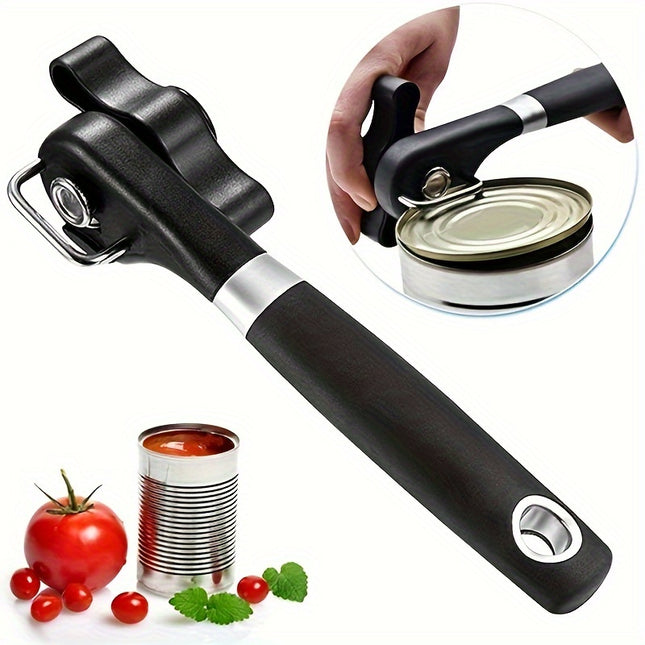 Stainless Steel Multi Functional Can Opener Easy Side Open