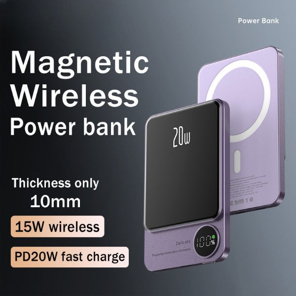 Macsafe Powerbank Magnetic Wireless Power Bank For 14 14Pro 14ProMax 14Plus Charger External Auxiliary Battery Hover Image