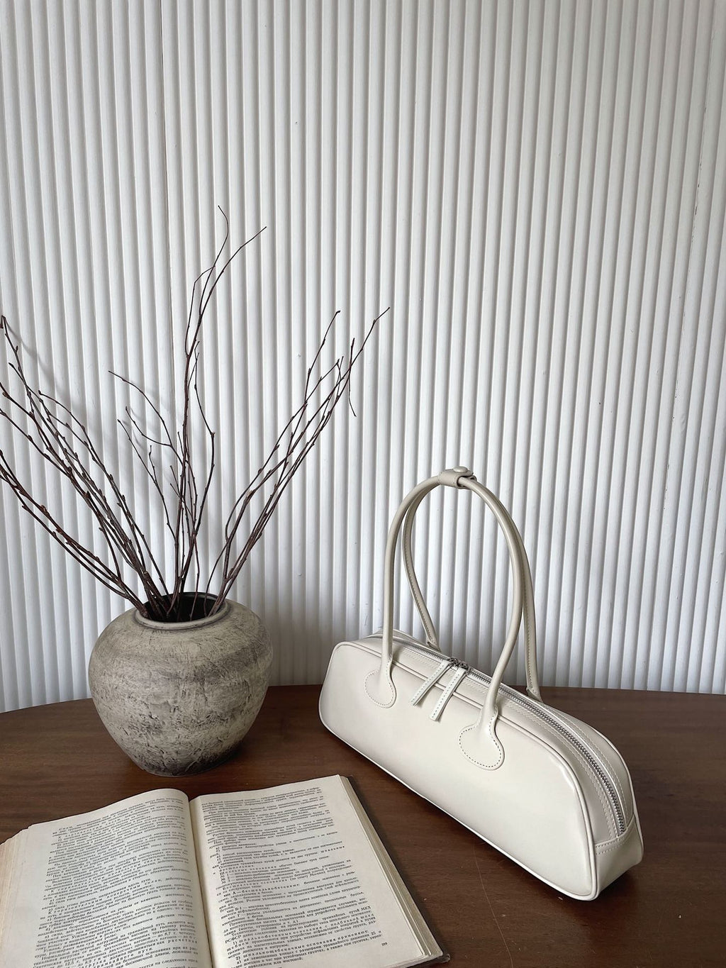 Women's Solid Color Korean-style Large Capacity Cowhide Leather Single-shoulder Bag