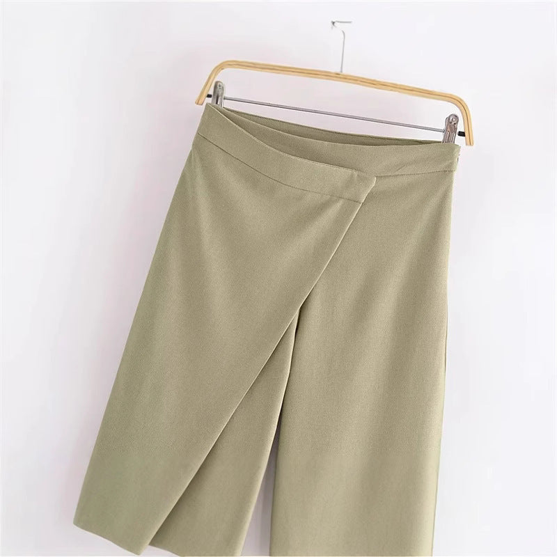 Women's Fashion Casual All-match Linen Pants