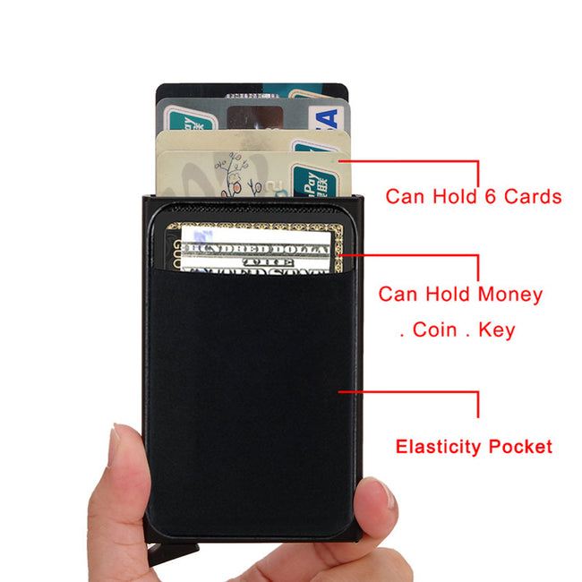Metal Credit Card Holder Smart Wallet Main Image