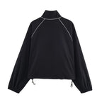 Women's Nylon Puffy Jacket Coat