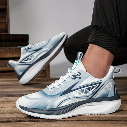 Men Gradient Low Top Sneakers EVA Cushioned All Season