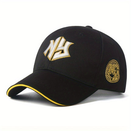 Two Pack Unisex Baseball Caps Adjustable Snapback Breathable