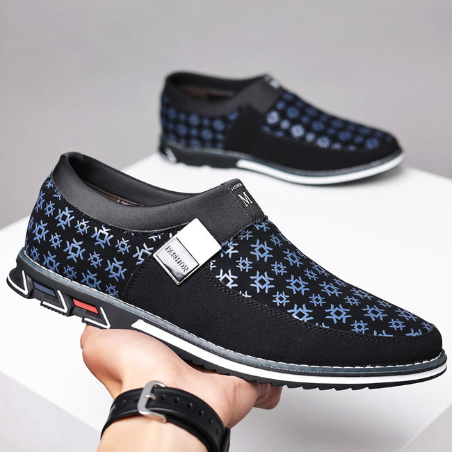 European And American Loafers Casual Shoes Color Flat Hover Image